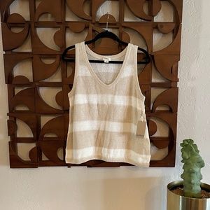 NWT UpWest (from Express) Sweater Tank Size M